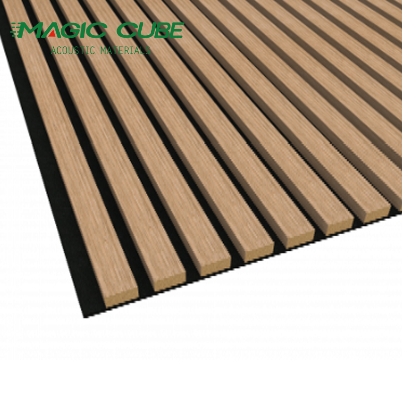 panel de pared woodupp Akupanel de 3 lados para auditorio