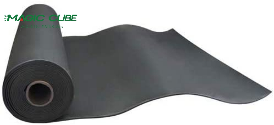 Material de construcción flexible negro de alta calidad, lámina de vinilo cargada en masa, barrera contra ruido MLV